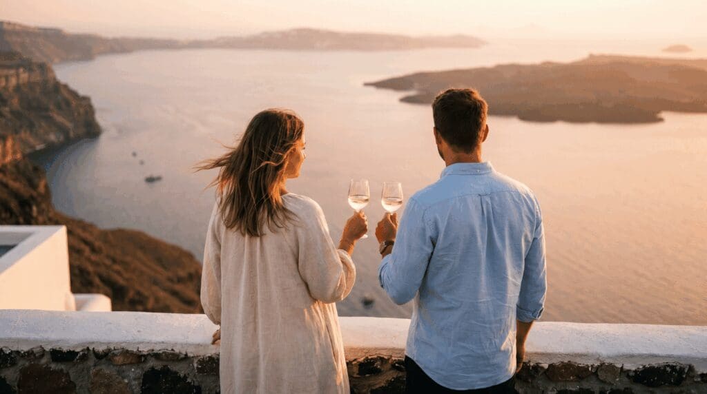 The Perfect Santorini Honeymoon Itinerary: 5 Days of Sunsets, Slow Dinners & Caldera Moments