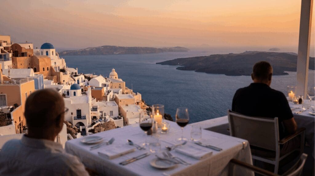 What Makes a Caldera View Dinner in Oia Worth It (A Guide to Santorini’s Cliffside Tables)