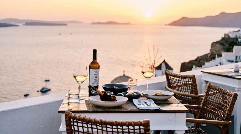 The 45-Minute Rule: What Time to Book Dinner in Oia so You Never Miss the Sunset